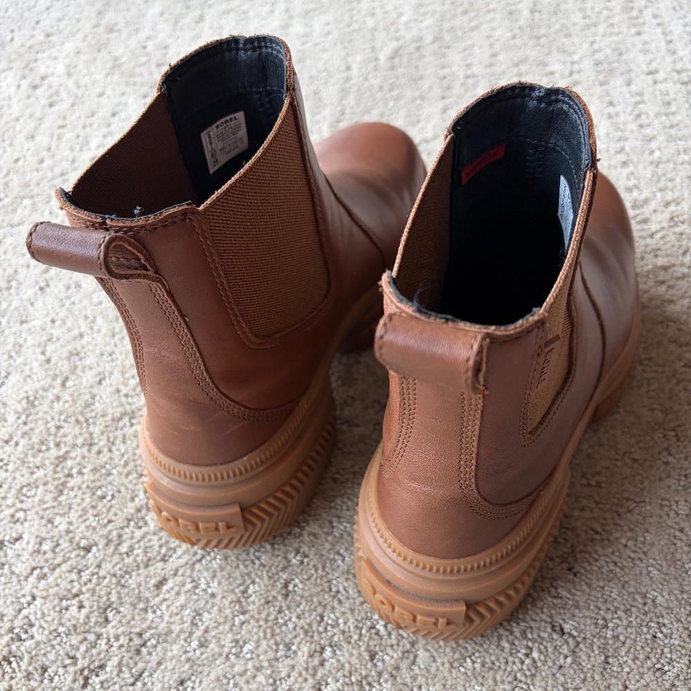 Sorel Chelsea Boot in Cognac Brown - Picture 7 of 9